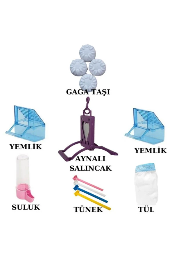 EVCİLHOME KAFES BAŞLANGIÇ SETİ