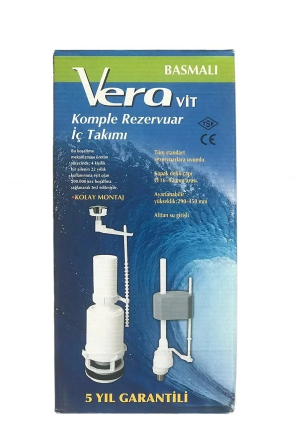VERAVİT 40/24 BASMALI İÇ TAKIM KUTU