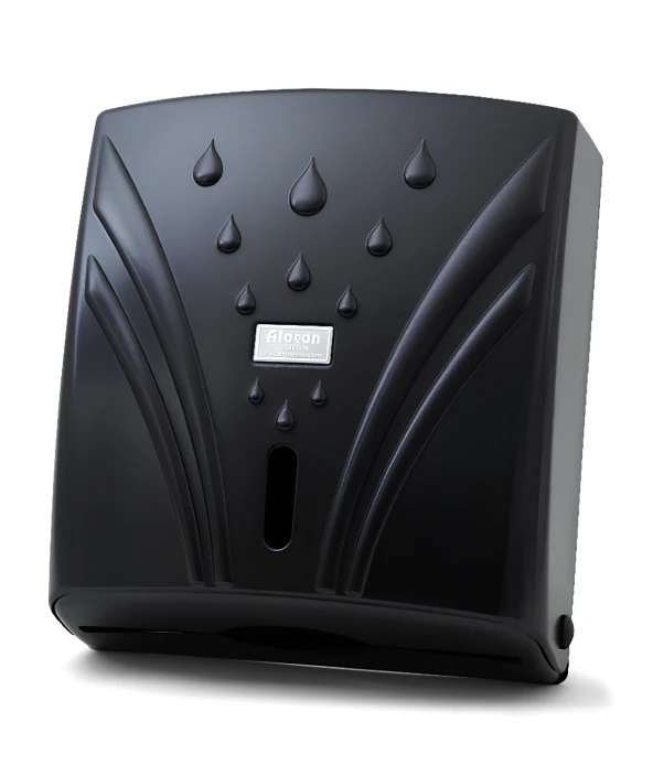 A FORM Z KAĞIT HAVLU DİSPENSERİ SİYAH 270X292X112MM
