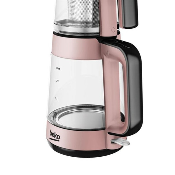 Beko CM 5964 Rose Gold 1900 W Cam Demlikli Çay Makinesi - 3