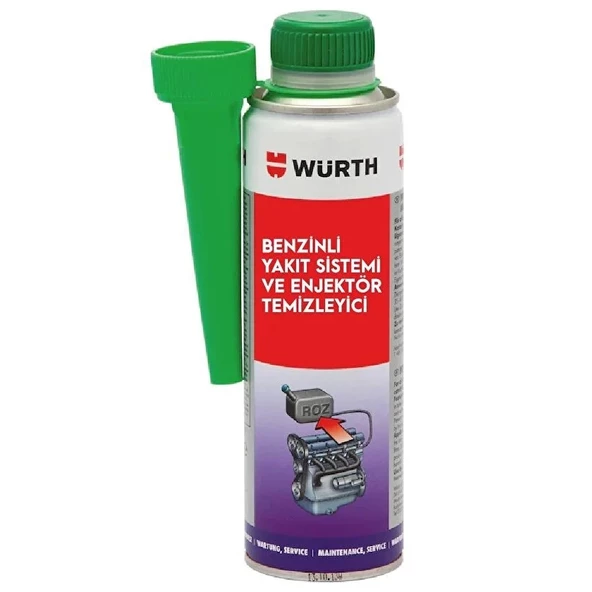 WÜRTH BENZİN ENJEKTÖR TEMİZLEYİCİ 300 ML