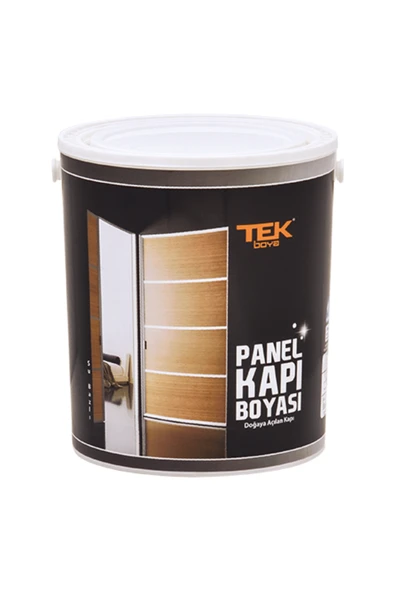 TEK SU BAZLI PANEL KAPI BOYASI BEYAZ 2,5Lt