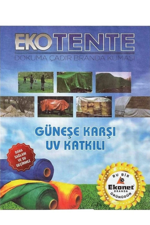 EKOTENTE DOKUMA KUMAŞ BRANDA 03*05 - Resim 3