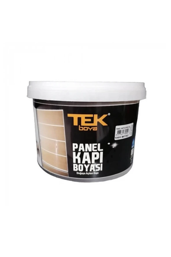 TEK SU BAZLI PANEL KAPI BOYASI KREM 2,5Lt