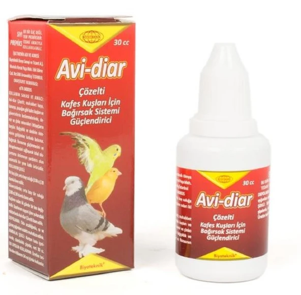 Biyoteknik Avi-Diar Kuş Bağırsak Antibakteriyal ürün görseli 1