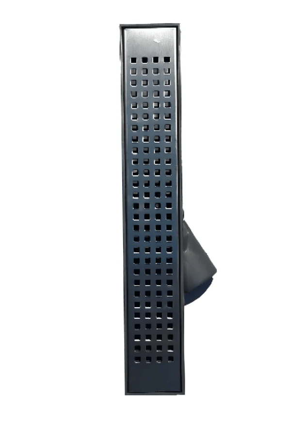 PLS 40 CM SABİT PLASTİK GÖVDE,PASLANMAZ IZGARA YANDAN Q50