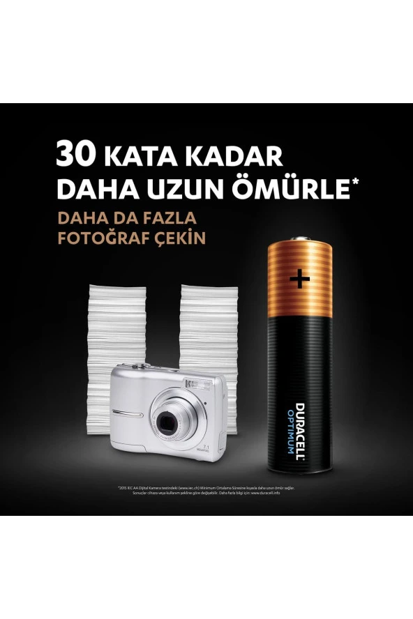 Optimum Aa Alkalin Kalem Pil, 1,5 V Lr6/mn1500, 4’lü Paket - 4