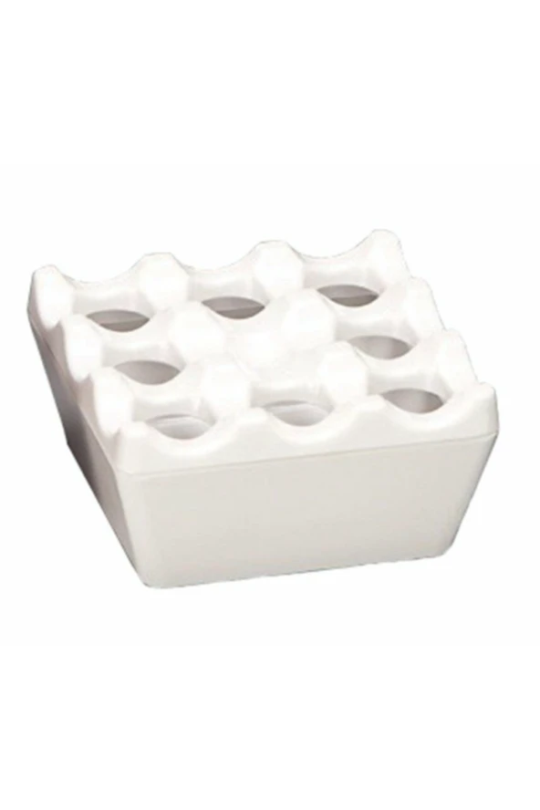 ŞEKİLLİ KARE KÜLLÜK BEYAZ