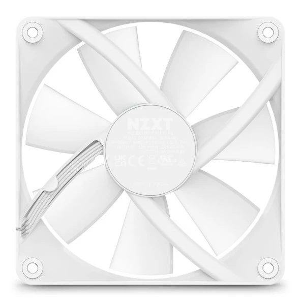 NZXT F120 RGB Core Beyaz 120 mm Fan RF-C12SF-W1 - 6