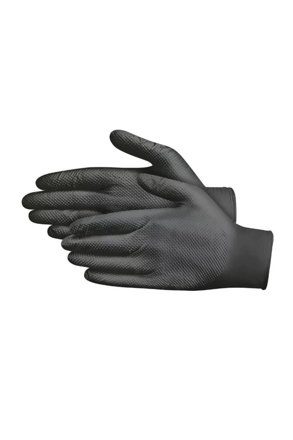 BAY-TEC ÇİFT YÖNLÜ NİTRİL ELDİVEN SİYAH   XL