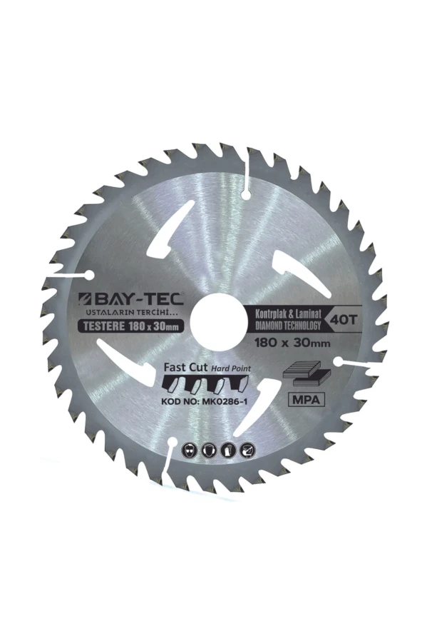 BAY-TEC SUNTA ELMAS TESTERE 180 X 30mm