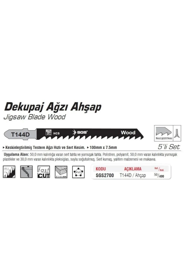DEKUPAJ AĞZI AHŞAP T144D - 2