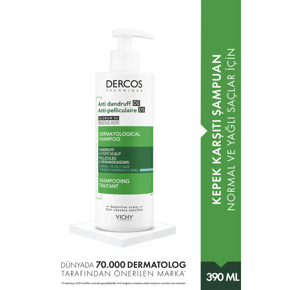 Vichy Dercos Anti Dandruff Normal/Yağlı 390 ml