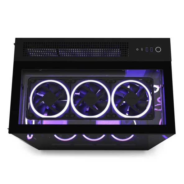 NZXT H9 Elite CM-H91EB-01 Siyah ATX Oyuncu Kasası - 3