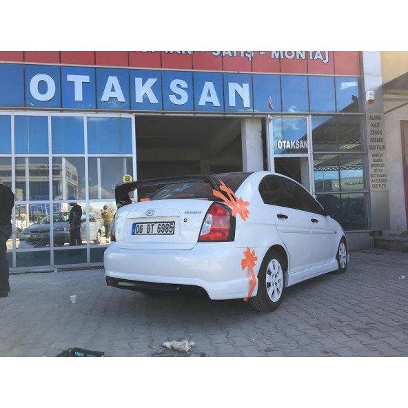 hyundai accent era arka tampon eki -