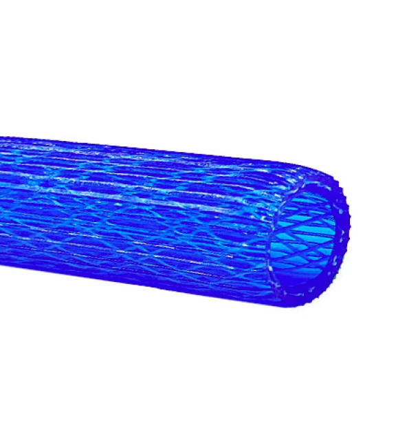 SÜRMENE PLASTİK 1/2 P ÇİZGİLİ ÖRGÜLÜ BAHÇE HORTUM 12,5 MM 100M/TOP - 2