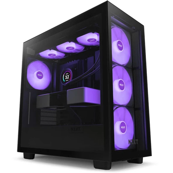 NZXT H Series H7 Elite Edition CM-H71EB-02 Siyah ATX Oyuncu Kasası