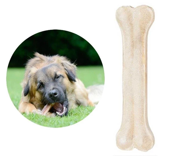 Single Beyaz Pres Kemik 15 cm 80 gr - Resim 1