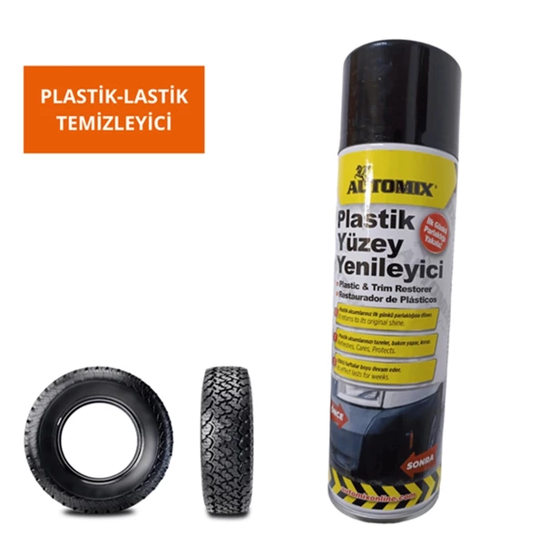 AUTOMİX PLASTİK YÜZEY YENİLEYİCİ 500 ML