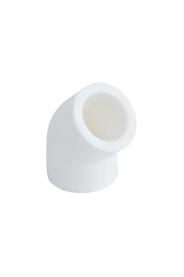 KALDE 45° DİRSEK Q25 PP BEYAZ