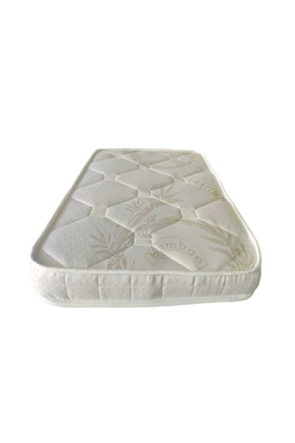 Tek Kişilik 80x160x12 Sünger Yaysız Bambu Kumaş Yatak