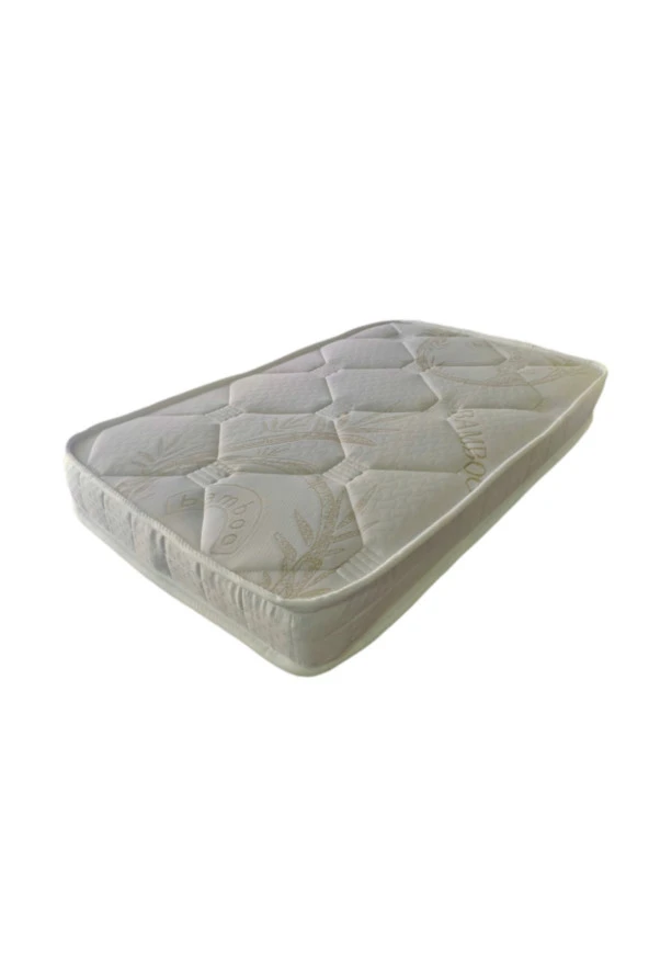 Tek Kişilik 90x200x20 Sünger Yaysız Bambu Kumaş Yatak