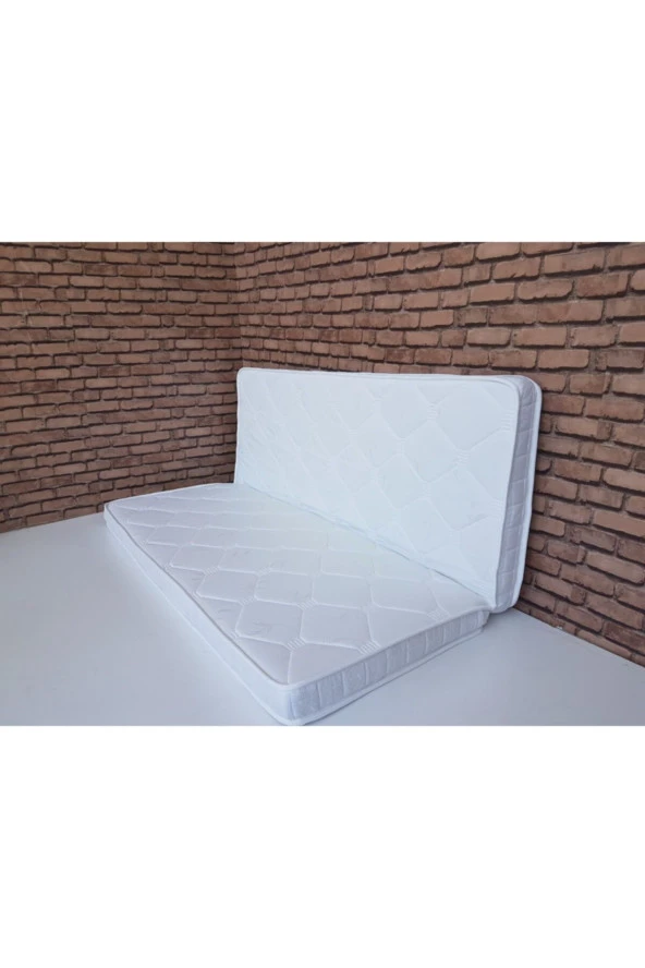 Katlanır Ikea Divan Uyumlu 160x200x12 Cm Sünger Yaysız Yatak