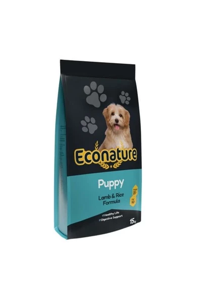 Econature Kuzu Etli Yavru Köpek Maması 15 Kg