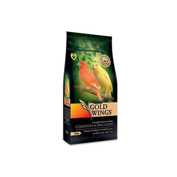 Gold Wings Premium Kanarya Kondisyon Ve Öttürücü Yem 200 gr ürün görseli 1