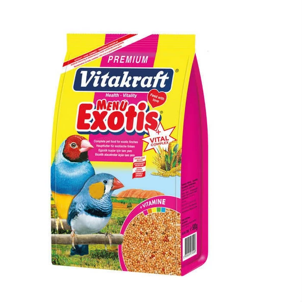 Vitakraft Menü Premium Egzotik Kuş Yemi 500 gr ürün görseli 1