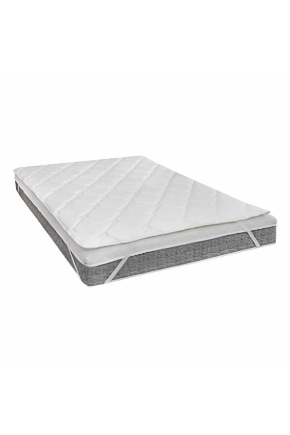 Tek Kişilik Dört Köşe Lastikli Uyku Pedi Şiltesi 60x120x8
