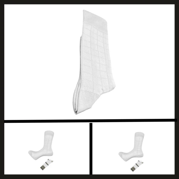 Uyguna-Yakala Gri 18139-r3 Atlas Modal Erkek Çorabı-RAP.246 ürün görseli