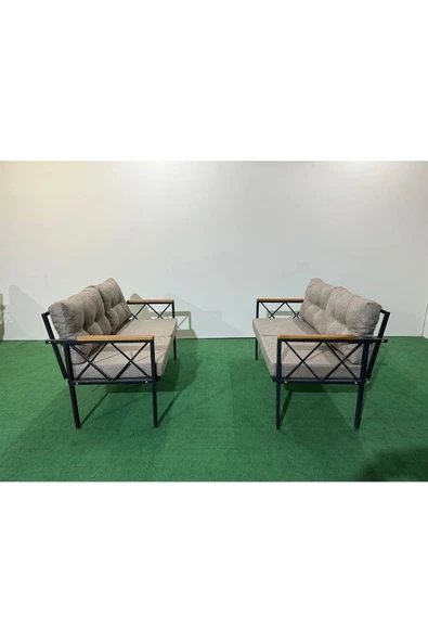 adımshops 2+2Balkon-bahçe-kafe-çay Seti-koltuk Takımı-oturma Grubu-ofis Koltuğu 2+2 - Resim 2