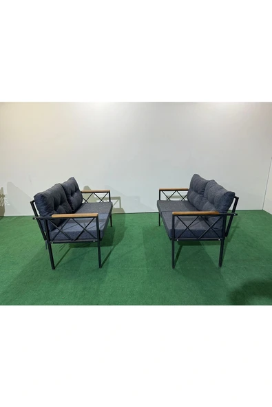 adımshops 2+2Balkon-bahçe-kafe-çay Seti-koltuk Takımı-oturma Grubu-ofis Koltuğu 2+2 - 2