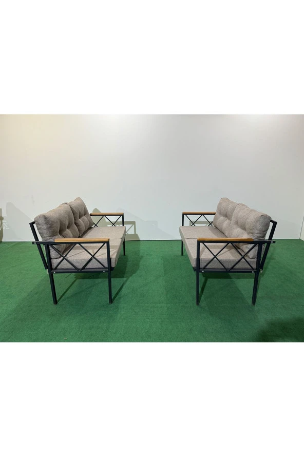 adımshops 2+2Balkon-bahçe-kafe-çay Seti-koltuk Takımı-oturma Grubu-ofis Koltuğu 2+2
