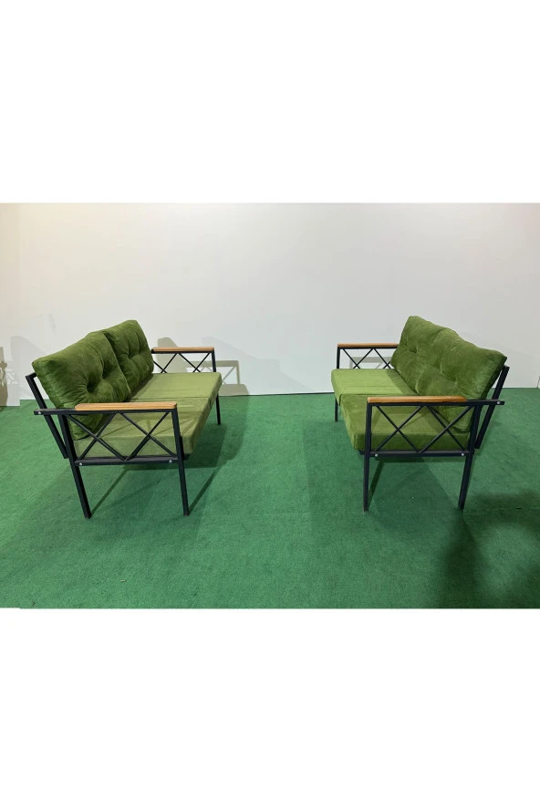adımshops 2+2Balkon-bahçe-kafe-çay Seti-koltuk Takımı-oturma Grubu-ofis Koltuğu 2+2