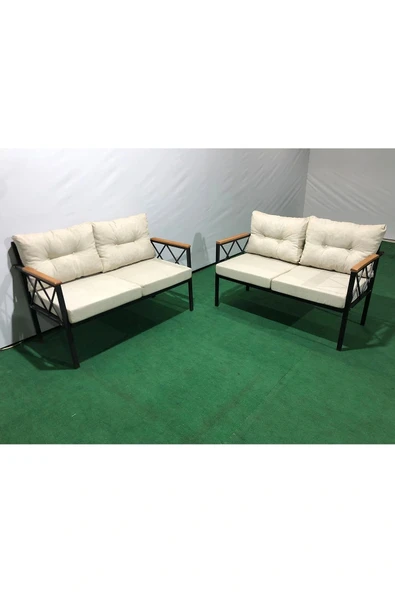 adımshops 2+2Balkon-bahçe-kafe-çay Seti-koltuk Takımı-oturma Grubu-ofis Koltuğu 2+2 ürün görseli