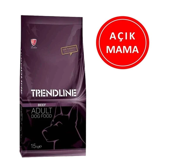 Trendline Dog Beef Biftekli Köpek Maması 1 kg AÇIK ürün görseli 1