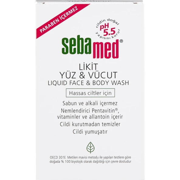 Sebamed Likit Yüz ve Vücut Temizleyici 200 ml 3 Adet - 2