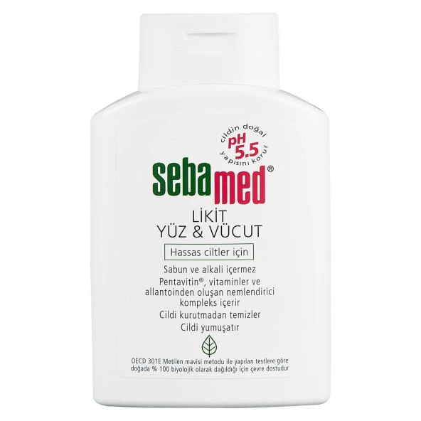 Sebamed Likit Yüz ve Vücut Temizleyici 200 ml 4 Adet - 3