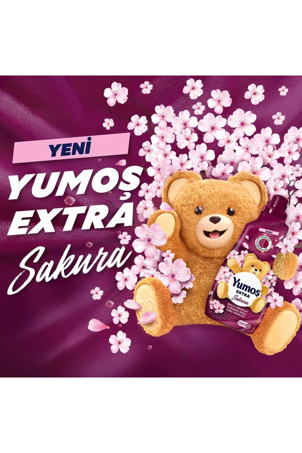 Yumoş Extra Çamaşır Yumuşatıcı Sakura 1440 ml X4 - 3