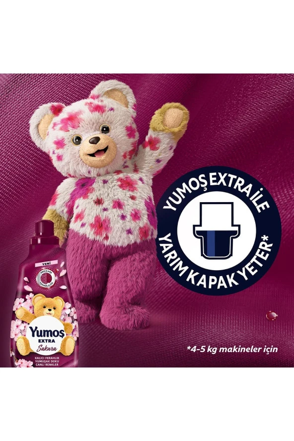 Yumoş Extra Çamaşır Yumuşatıcı Sakura 1440 ml X4 - 7