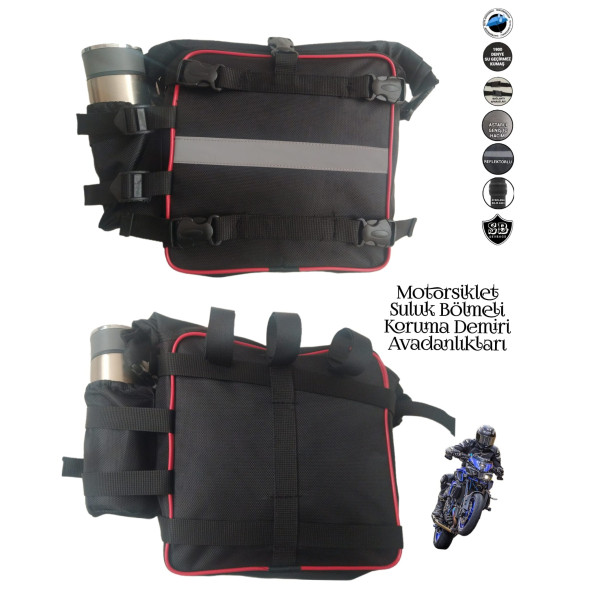 SEVBAGS MOTORSİKLET SULUKLU KORUMA DEMİRİ AVADANLIK ÇANTALARI - 2