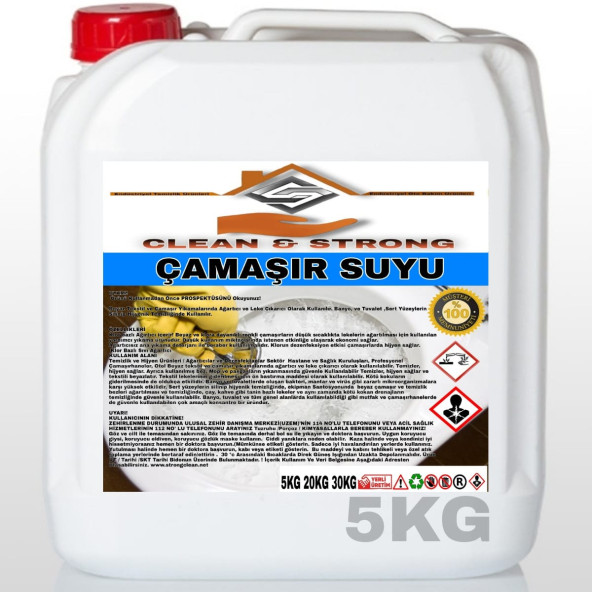 ÇAMAŞIR SUYU 5KG