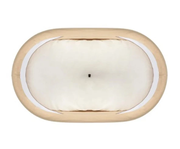 Baby Bushuo Angel Naturel Anne Yanı Park Yatak Katlanır Ahşap Beşik - 8