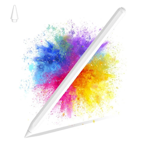 Apple iPad Stylus Dokunmatik Kalem Palm Rejection Mıknatıslı 2018 Sonrası iPadlar İçin Pencil 2.Nesil