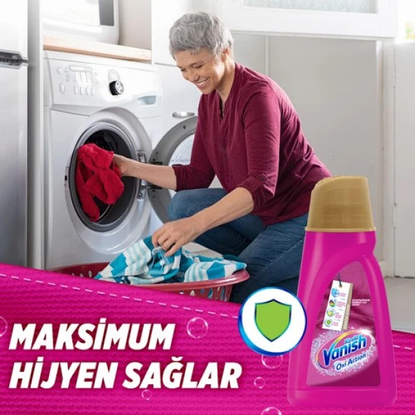 Vanish Kosla Oxi Action Gold Sıvı Leke Çıkarıcı 1000 ml Renkliler İçin - 7