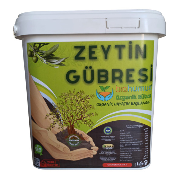ZEYTİN için, Biohumus Organik gübre, Kök geliştirici, toprak düzenleyici, bitki besleyici, 5 Litre - 2