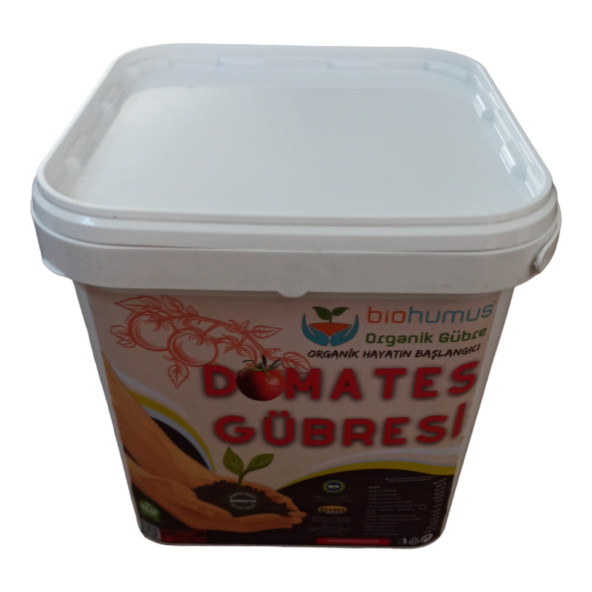 DOMATES için, Biohumus Organik gübre, Kök geliştirici, toprak düzenleyici, bitki besleyici 5 Litre - 3