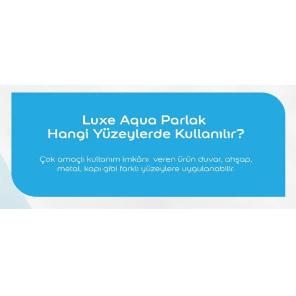 Marshall Luxe Aqua Parlak Su Bazlı Boya 1 L - 2